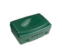 Logilink - Boîte électronique résistante aux intempéries pour l'extérieur - Verte - Avec protection contre la poussière et les éclaboussures (IP54) - 32 x 21 x 11,5 cm