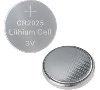 LogiLink 3 V CR2025 Pile Bouton Lithium/Pile (Lot de 10), pour appareils dieverse comme par Exemple Montres, clés de Voiture Calculatrice sans Fil, fernbedieungen, etc.