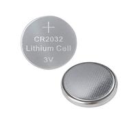 LogiLink CR2032B10 Lot de 10 Piles Bouton au Lithium 3 V Argenté