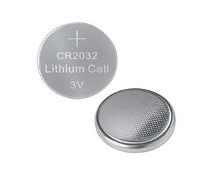 LogiLink CR2032B10 Lot de 10 Piles Bouton au Lithium 3 V Argenté