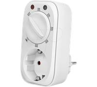 LogiLink ET0012 ET0012 Minuterie mécanique avec capteur crépusculaire avec 7 Modes/réglages différents Blanc