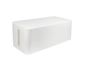 LogiLink KAB0063 range-câbles Boîtier de câbles Blanc 1 pièce(s)