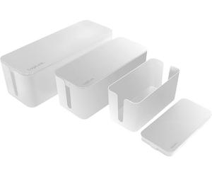 Logilink Kabelbox-Set, 3 Größen, weiß