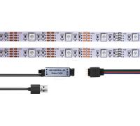 LOGILINK LED007 - Bande de LED, RVB, 3 000 mm, alimentation USB