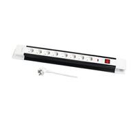 LogiLink LPS207 Multiprises avec Commutateur 8 Prises Blanc