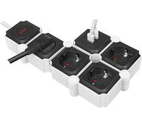 Logilink LPS276U LogiLink Steckdosenleiste 4-fach,4xCEE 7/3 + 2xUSB-A, 1,5m