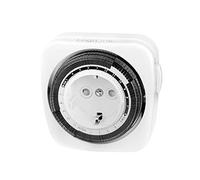 LogiLink Minuterie mécanique IP20 pour protéger Contre Le Contact avec Les Doigts ou des Objets similaires