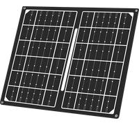 Logilink Panneaux solaires pliables 7 W avec sortie USB-A, cargador solaire IP65 pliable