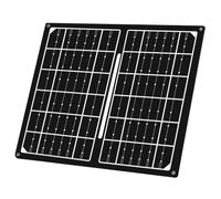 LogiLink PA0339 - Panneau solaire pliable/pliable pour les déplacements avec puissance maximale de 7 W, avec 1 sortie USB pour appareils externes e protection IP65