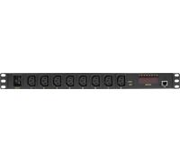 LOGILINK PDU8P01 - Bloc multiprise, 19", 8 prises