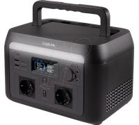 LOGILINK PPS0600 - Station d'alimentation portable, 600 W, batterie LiFePO4, Tuya