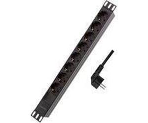 LogiLink Professional PDU8C04 LogiLink Bâti de prises 19" 8x, protection contre les surtensions