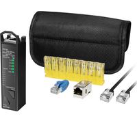 LogiLink Professional WZ0076 LogiLink Testeur de câble réseau 3 en 1, noir