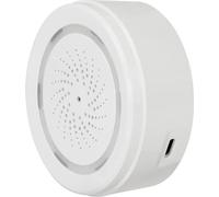 LogiLink SH0110 LogiLink Wi-Fi Smart Siren d'alarme, 90 dB, blanc