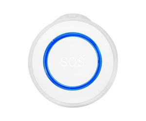 LogiLink SH0116 Détecteur SOS Wi-FI Smart Home contrôlable Via Application, IP20, Compatible Tuya, Prend en Charge Amazon Alexa et Google Home