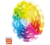 LOGILINK SH0127 - Bande de LED RVBW Smart Wi-Fi, auto-adhésive, 300 lm, compatible