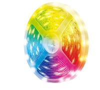 LogiLink SH0128 Bande LED Wi-Fi Smart Home RGB + CCT auto-adhésive 400 lm Compatible Tuya Compatible Amazon Alexa et Google Home 5 m