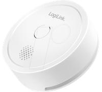 LogiLink SH0132 LogiLink Détecteur de fumée Wi-Fi Smart, compatible Tuya, blanc
