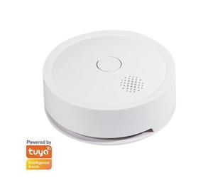 LogiLink SH0132 LogiLink Détecteur de fumée Wi-Fi Smart, compatible Tuya, blanc