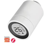 LOGILINK SH0135 - Thermostat de radiateur intelligent, Wi-Fi, Tuya