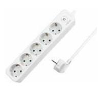 Logilink Steckdosenleiste 5-fach - Blanc