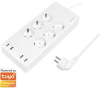 LogiLink Wi-Fi Smart Steckdosenleiste 6-fach (CEE7/3) - 4x USB - Tuya kompatibel (SH0105)