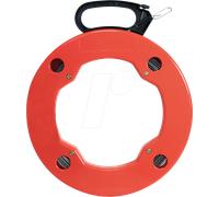 LOGILINK WZ0007 - Aide à l'insertion de câble avec tire-fil en acier, 30 m