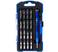 Logilink Wz0056 Lot De 18 Tournevis Avec Embouts à Clipser, Bleu/argent