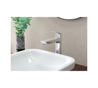 Hansgrohe Mitigeur de lavabo sur pied Logis 190 chromé 71090000 hauteur 289 mm avec vidage