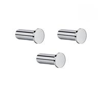 Logis Universal Lot de trois crochets porte-serviette, Chrome (41711000-TRIOLOGIS)