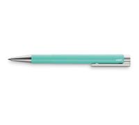 Logo M+ Ballpoint Pen 204 ¿ Kuli Made Of Unbreakable Plastic In Turquoise Lagoon Colour With Integrated Clip Push Unit ¿ With Large Capacity Refill ¿ Line Width M, 1 Piece (1 Piece)