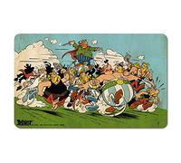 Logoshirt® Astérix I Obélix I Attaque I Planche à petit-déjeuner I Planche à découper I 23x14cm I Design original sous licence