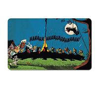 Logoshirt® Astérix I Obélix I Banquet I Planche à petit-déjeuner I Planche à découper I 23x14cm I Design original sous licence