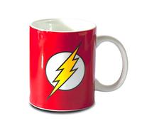 Logoshirt® DC I Flash I Logo I Mug I Tasse à café I Porcelaine I 300 ml I Dans une boîte cadeau colorée I Design original sous licence