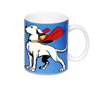 Logoshirt® DC I Superman I Krypto le superchien I Mug I Tasse à café I Porcelaine I 300 ml I Dans une boîte cadeau colorée I Design original sous licence