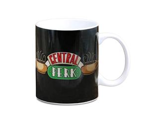 Logoshirt® Friends I Central Perk I Logo I Mug I Tasse à café I Porcelaine I 300 ml I Dans une boîte cadeau colorée I Design original sous licence