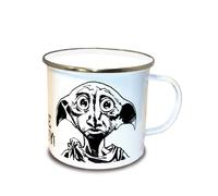Logoshirt® Harry Potter I Free Dobby I Mug émaillé I Tasse rétro I avec Motif I ca. 400 ml I Design original sous licence