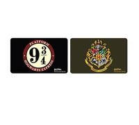 Logoshirt® Harry Potter Planche à déjeuner I Hogwarts - Poudlard Express I Planche à découper I 23x14cm I Ensemble de 2 I Design original sous licence