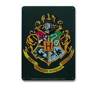 LOGOSHIRT Harry Potter Panneau métal Hogwarts