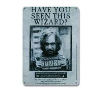 Logoshirt® Harry Potter - Sirius Black - Have You Seen This Wizard I Signe - Plaque en métal - Rétro I DIN A5 I Design original sous licence