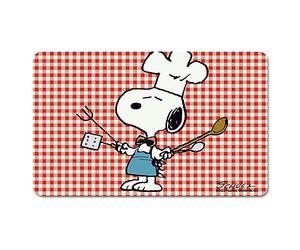 Logoshirt® Peanuts I Snoopy I Maître-grill I Planche à petit-déjeuner I Planche à découper I 23x14cm I Design original sous licence