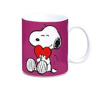 Logoshirt® Peanuts I Snoopy I Thinking Of You I Mug I Tasse à café I Porcelaine I 300 ml I Dans une boîte cadeau colorée I Design original sous licence
