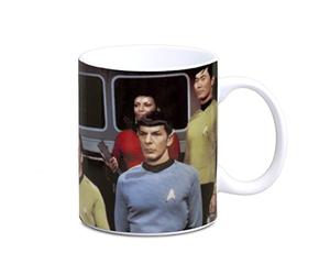 Logoshirt® Star Trek I USS Enterprise I Crew I Mug I Tasse à café I Porcelaine I 300 ml I Dans une boîte cadeau colorée I Design original sous licence