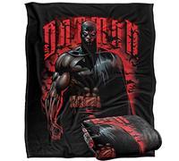 LOGOVISION Batman Rouge Knight Plaid Ultra Doux au Toucher Soyeux - 152 x 127 cm