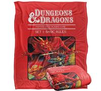 LOGOVISION Dungeons & Dragons Basic Rules Cover Plaid Ultra Doux au Toucher Soyeux - 152 x 127 cm
