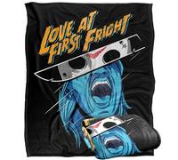 LOGOVISION Friday The 13Th Love At First Fright Plaid Ultra Doux au Toucher Soyeux - 152 x 127 cm