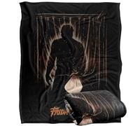 LOGOVISION Friday The 13Th Part 3 Poster Plaid Ultra Doux au Toucher Soyeux - 152 x 127 cm