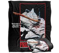 LOGOVISION Friday The 13Th Pillow Axe Poster Plaid Ultra Doux au Toucher Soyeux - 152 x 127 cm