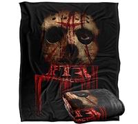 LOGOVISION Friday The 13Th Remake Poster Plaid Ultra Doux au Toucher Soyeux - 152 x 127 cm