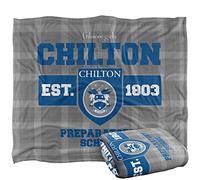 LOGOVISION Gilmore Girls Chilton School Logo Plaid Ultra Doux au Toucher Soyeux - 152 x 127 cm